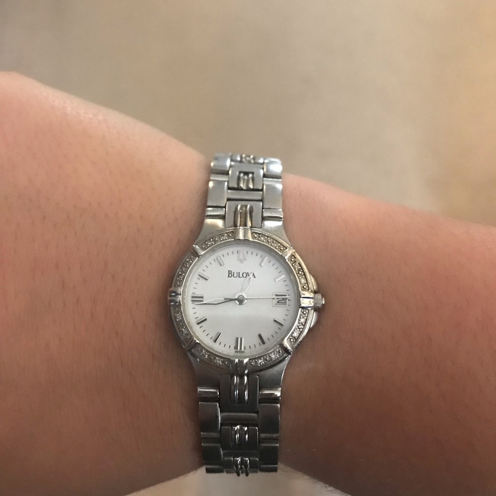 Bulova Diamond Watch.